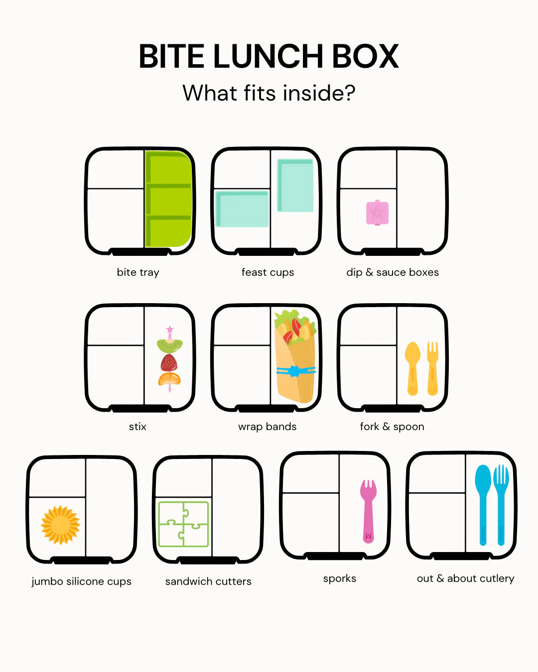 Bite Lunch Box - Floss