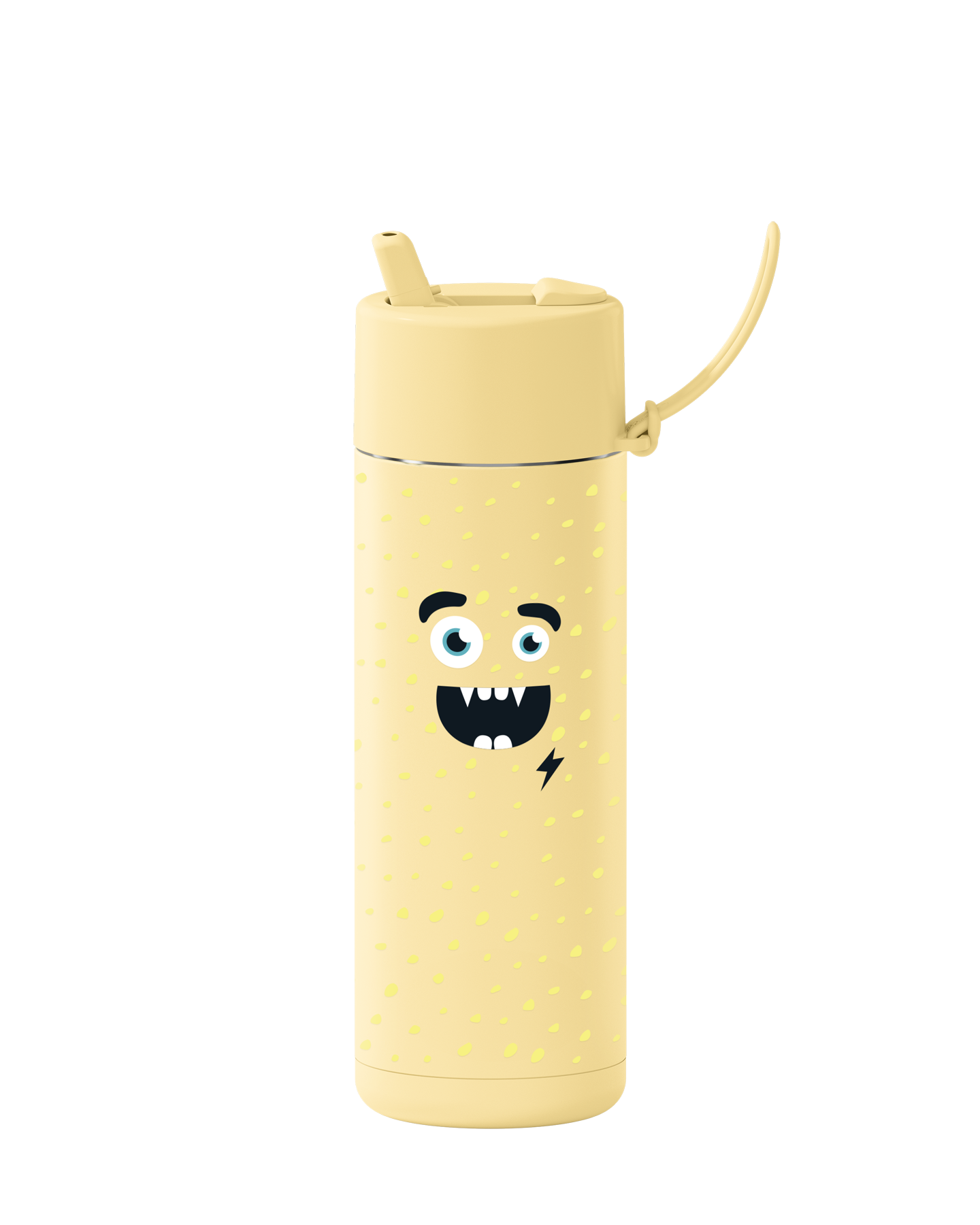 franksters Ceramic Reusable Bottle - Buttermilk Splash - 595ml