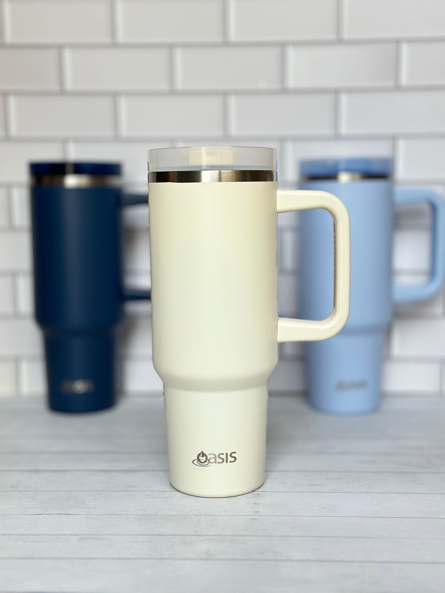 Oasis Insulated Commuter Travel Tumbler 1.2L - Alabaster