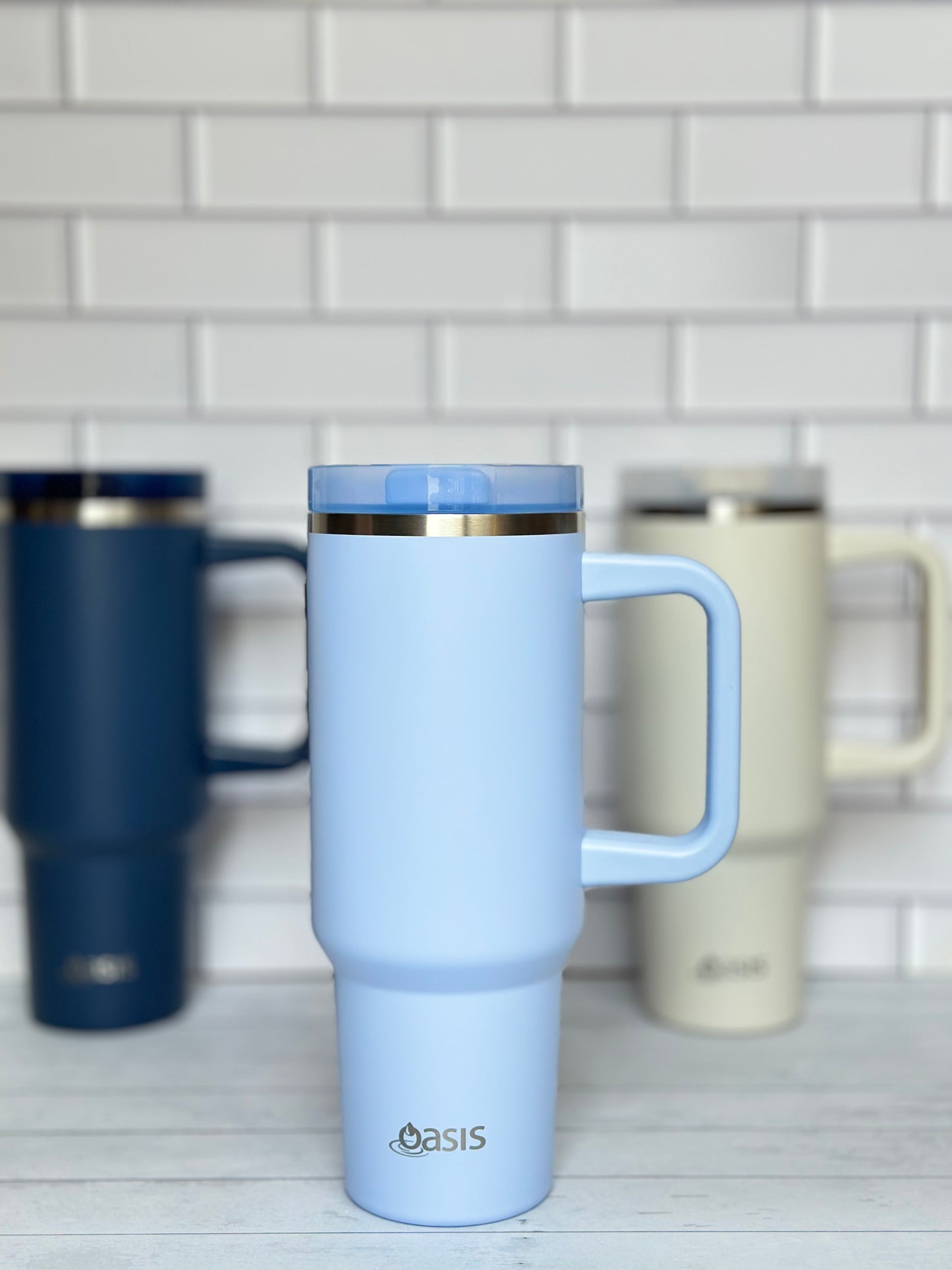 Oasis Insulated Commuter Travel Tumbler 1.2L - Periwinkle