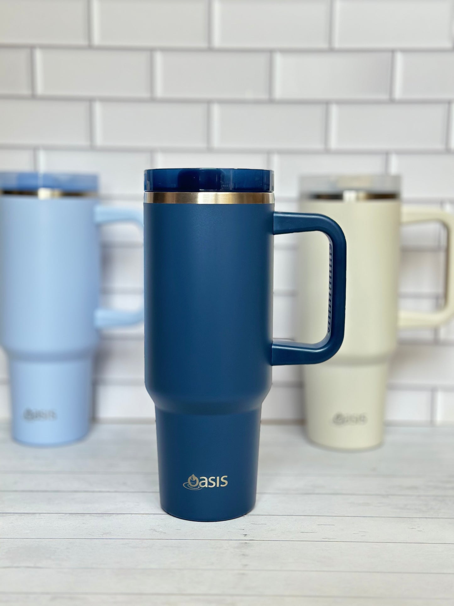Oasis Insulated Commuter Travel Tumbler 1.2L - Indigo