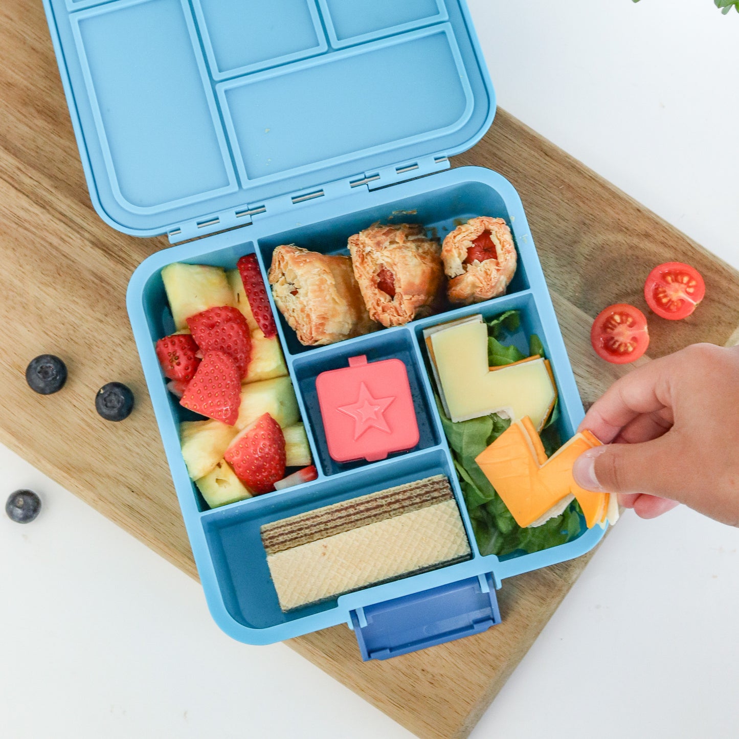 Lunch Punch Sandwich Cutter Set - Super Hero