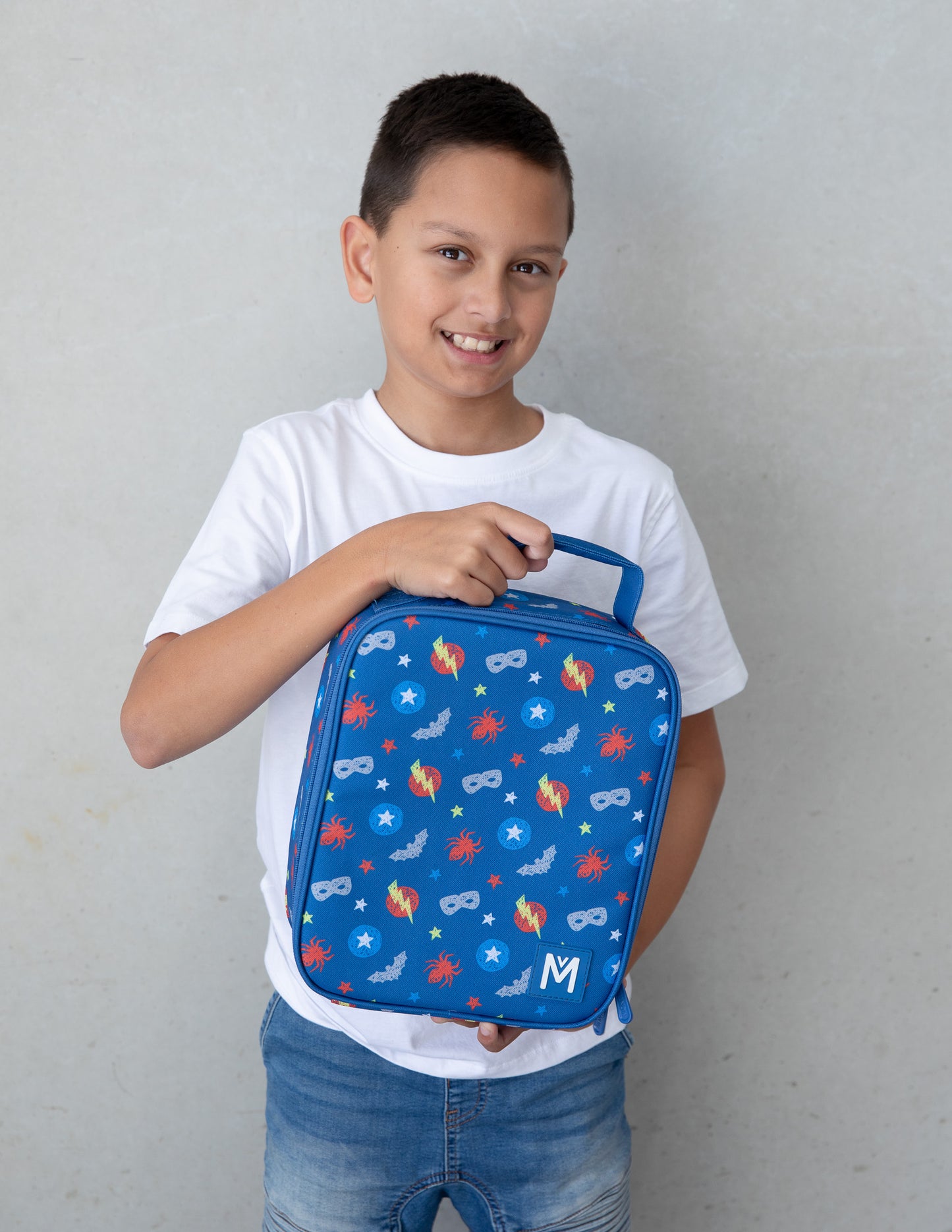 MONTIICO LARGE INSULATED LUNCH BAG - SUPERHERO