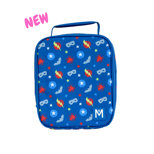 MONTIICO LARGE INSULATED LUNCH BAG -  SUPERHERO