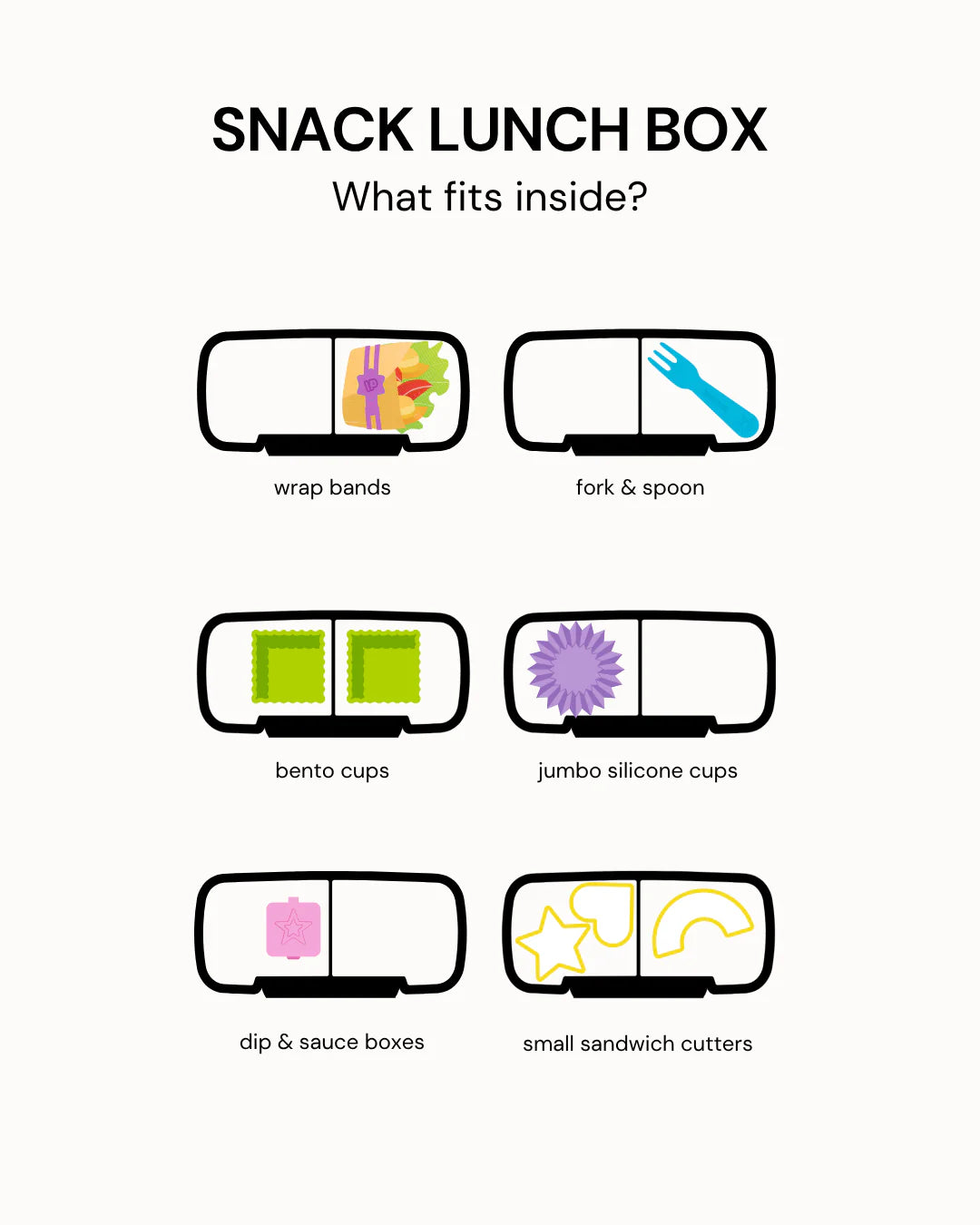 Snack Lunch Box - Splash