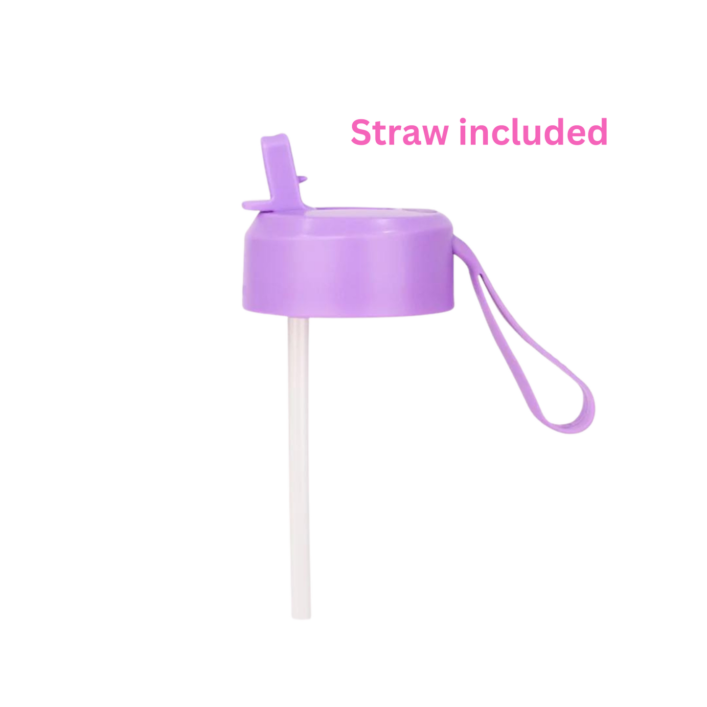 SIPPER LID + STRAW 475ML - DUSK