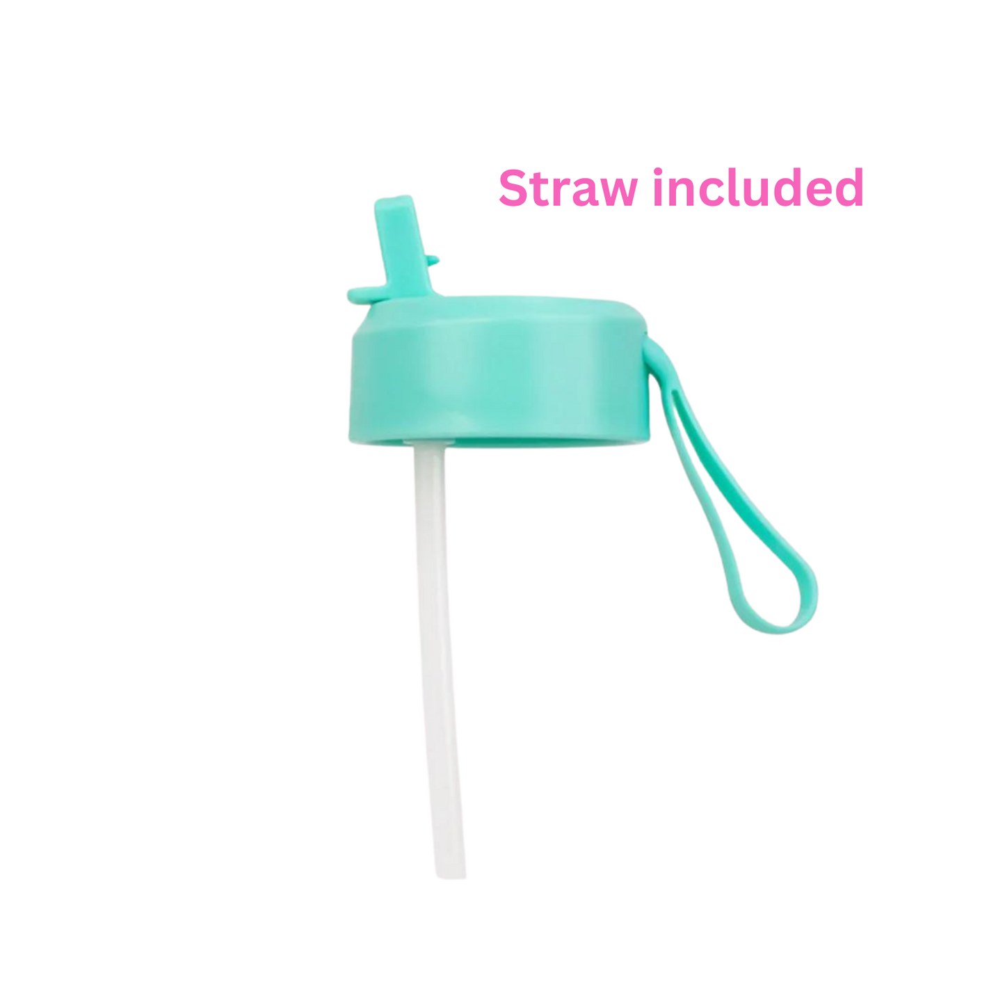 SIPPER LID + STRAW 475ML - LAGOON