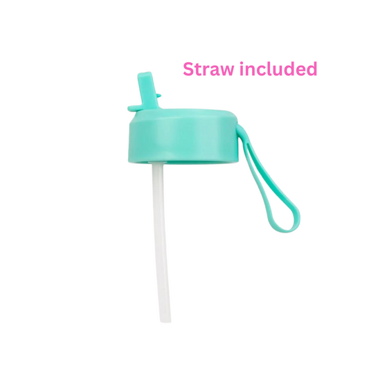 SIPPER LID + STRAW 475ML - LAGOON