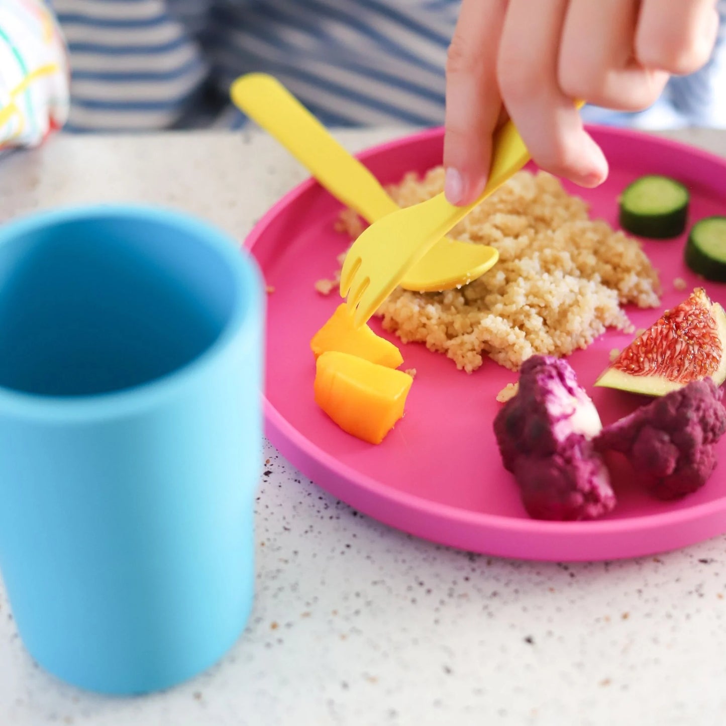 Plant-Based Cups (300ml) - Individual - Blue