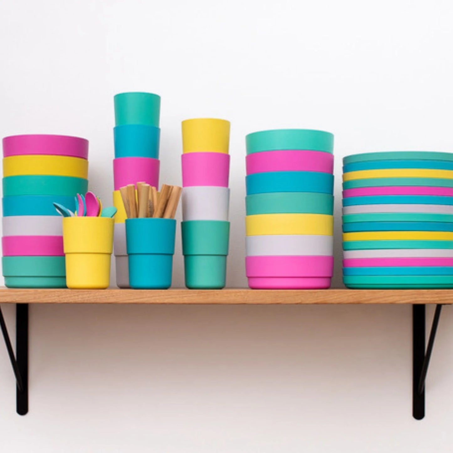 Plant-Based Cups (300ml) - Individual - Yellow