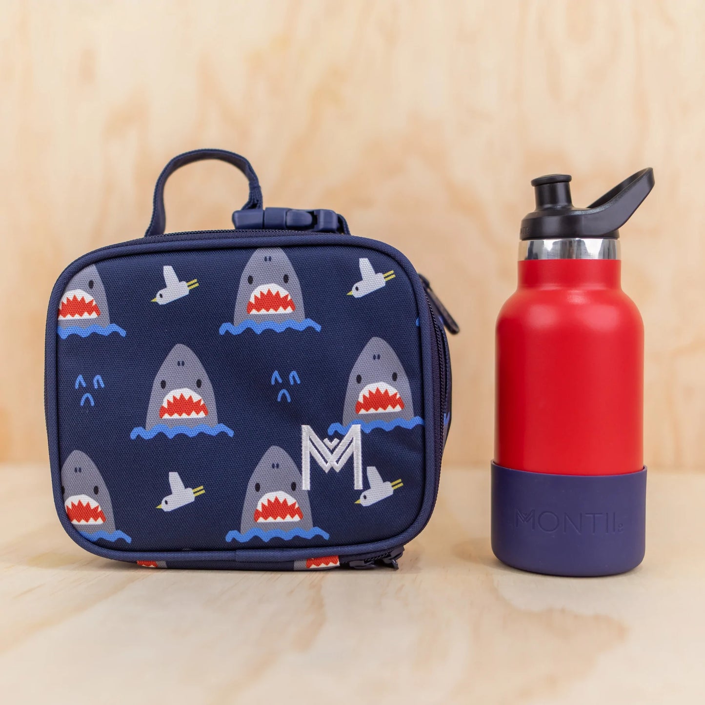 MONTIICO MINI INSULATED LUNCH BAG - SHARKS