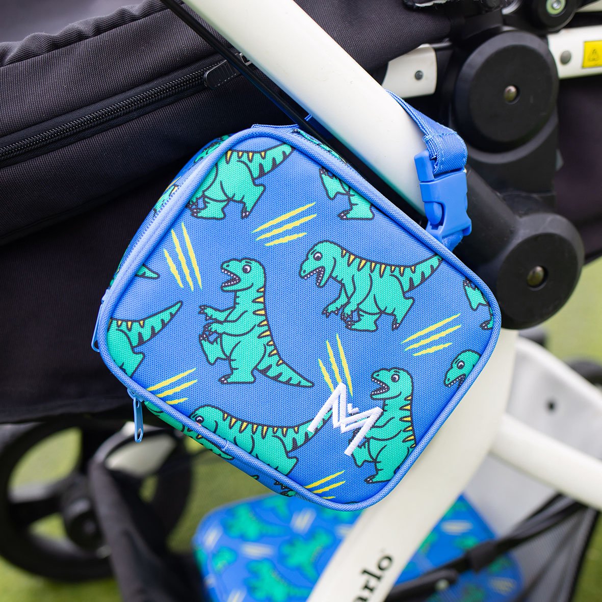 MONTIICO MINI INSULATED LUNCH BAG - DINOSAUR