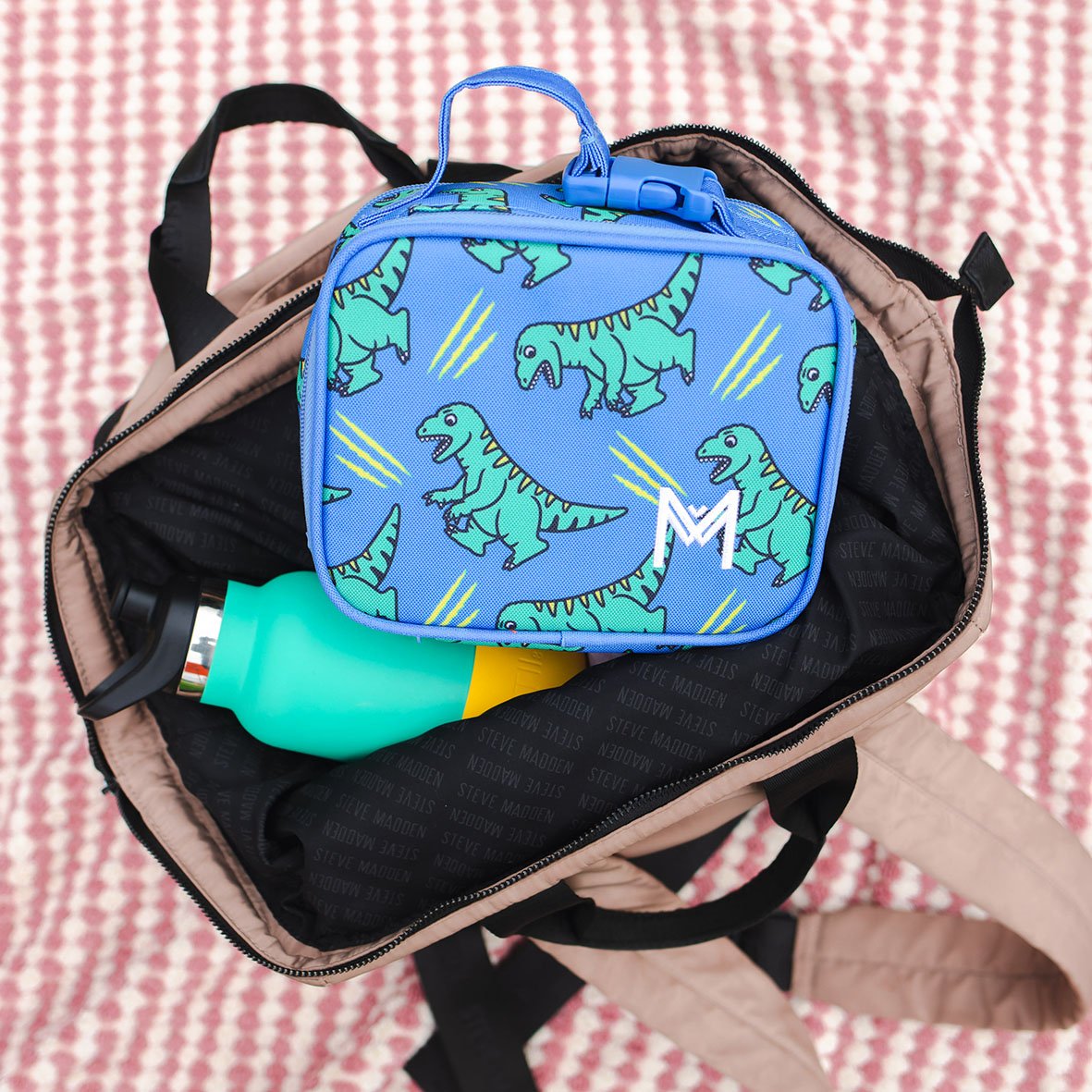 MONTIICO MINI INSULATED LUNCH BAG - DINOSAUR