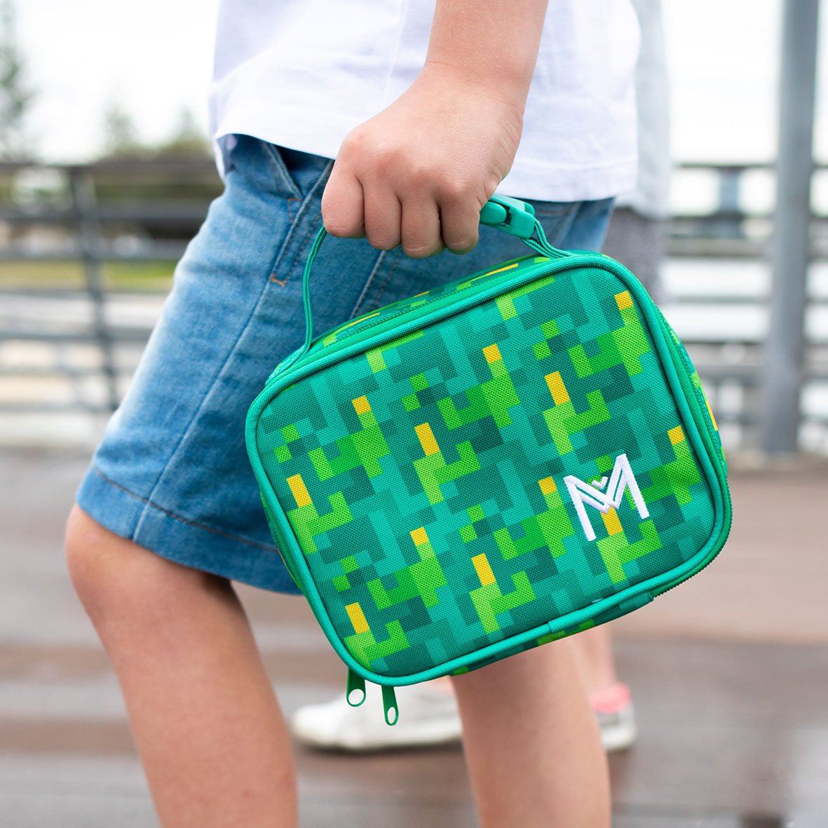 MONTIICO MINI INSULATED LUNCH BAG - PIXELS