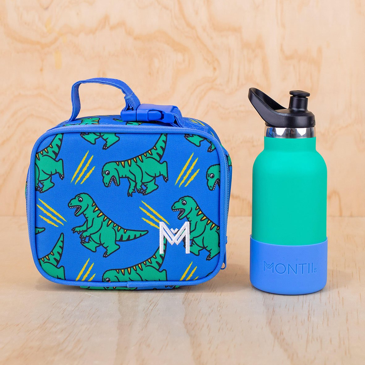 MONTIICO MINI INSULATED LUNCH BAG - DINOSAUR