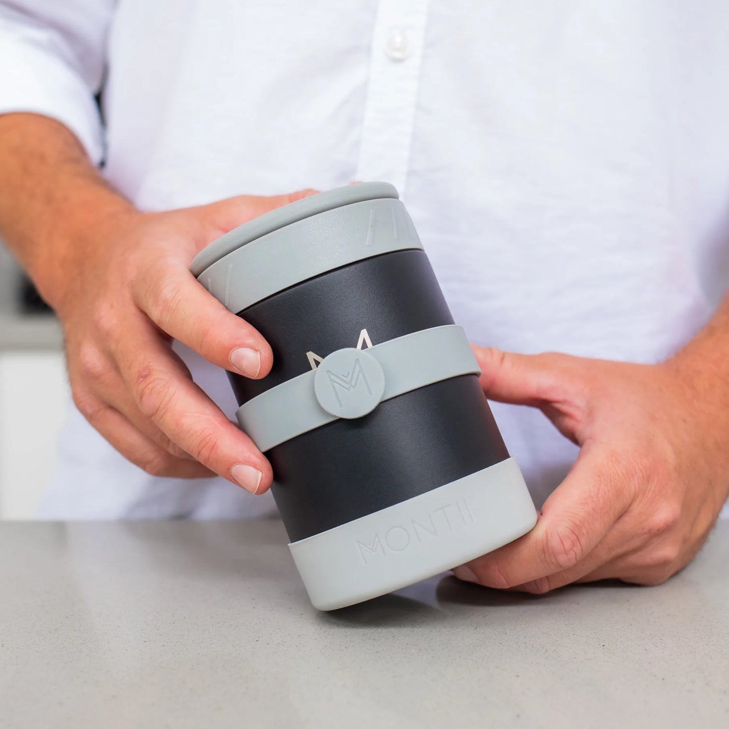 MONTIICO MEGA INSULATED FOOD JAR - COAL