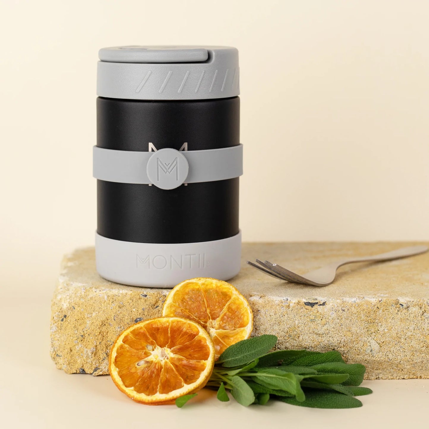 MONTIICO MEGA INSULATED FOOD JAR - COAL