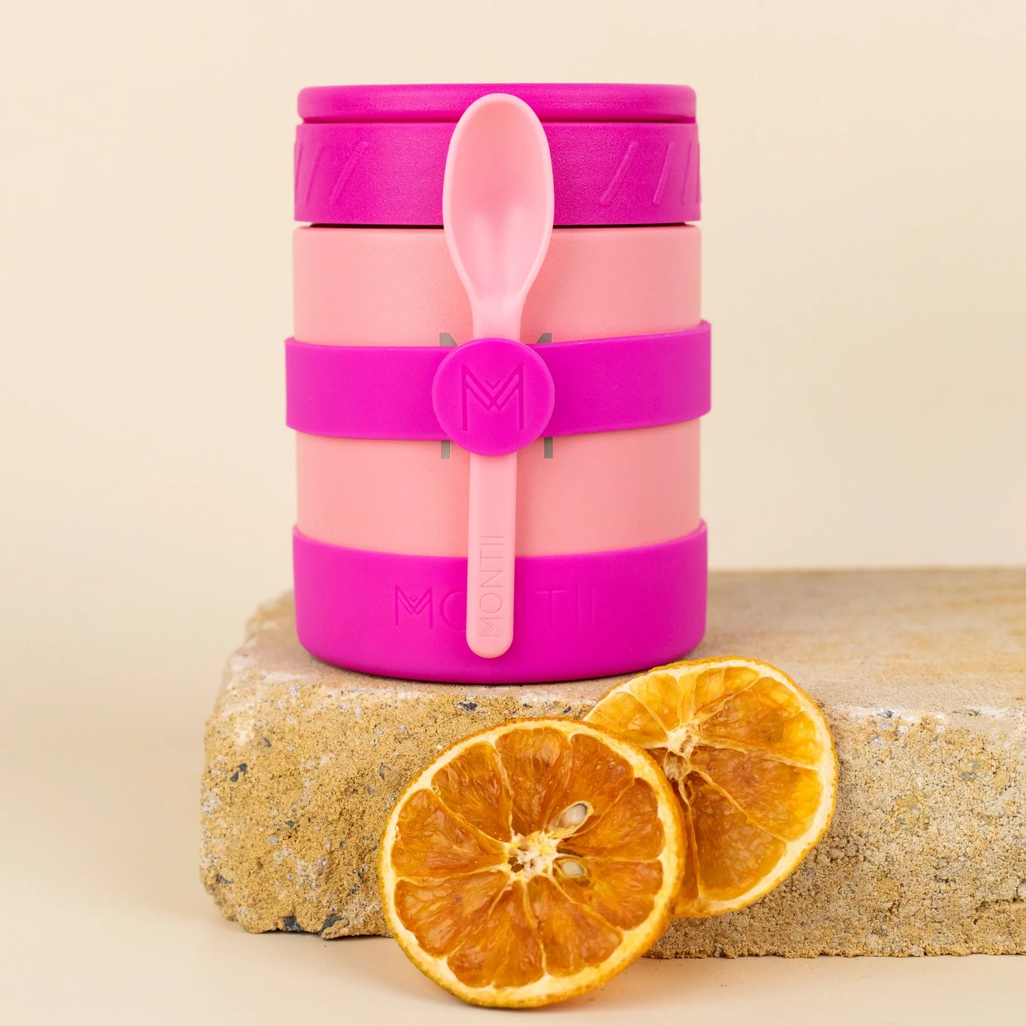 MONTIICO SILICONE CUTLERY BAND - POMEGRANANTE