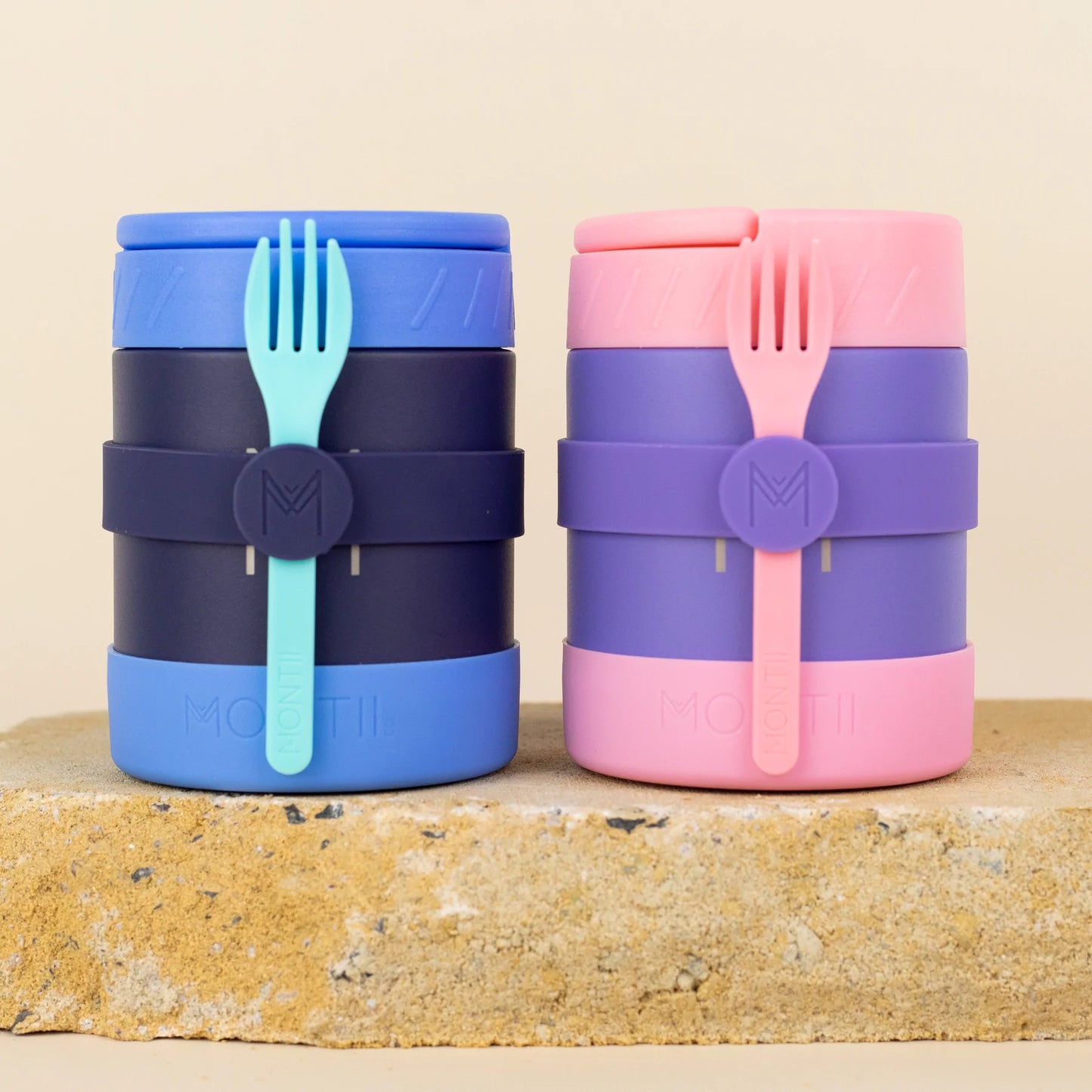 MONTIICO SILICONE CUTLERY BAND - GRAPE