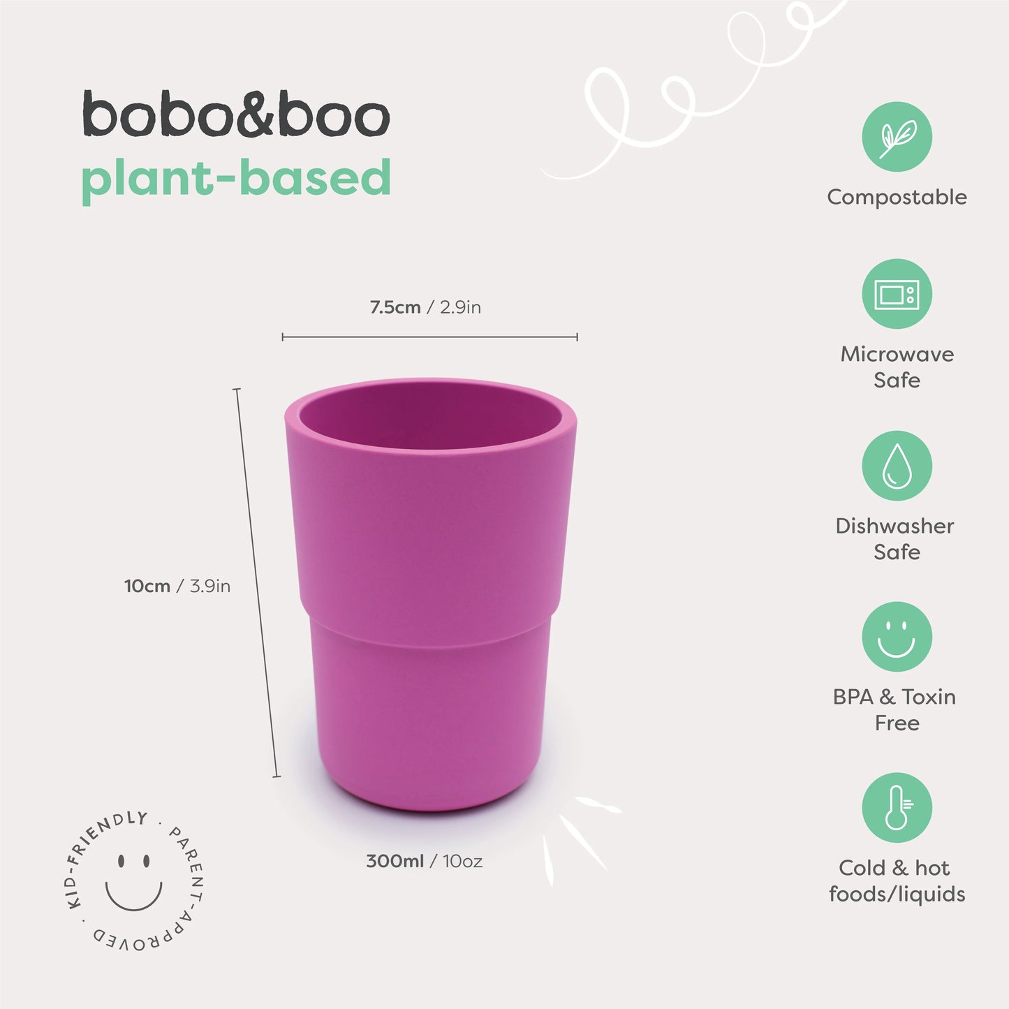 Plant-Based Cups (300ml) - Individual - Yellow