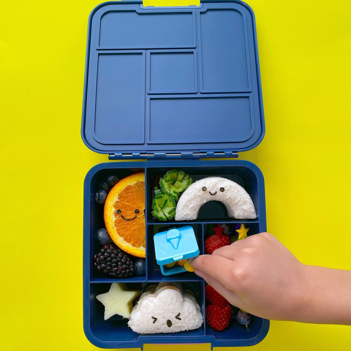 DIP & SAUCE BOXES - Light Blue