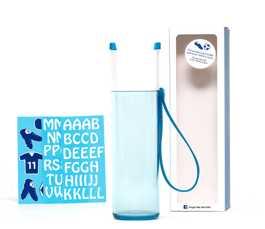 DIY Soccer - Just water bottle blue - 500ml