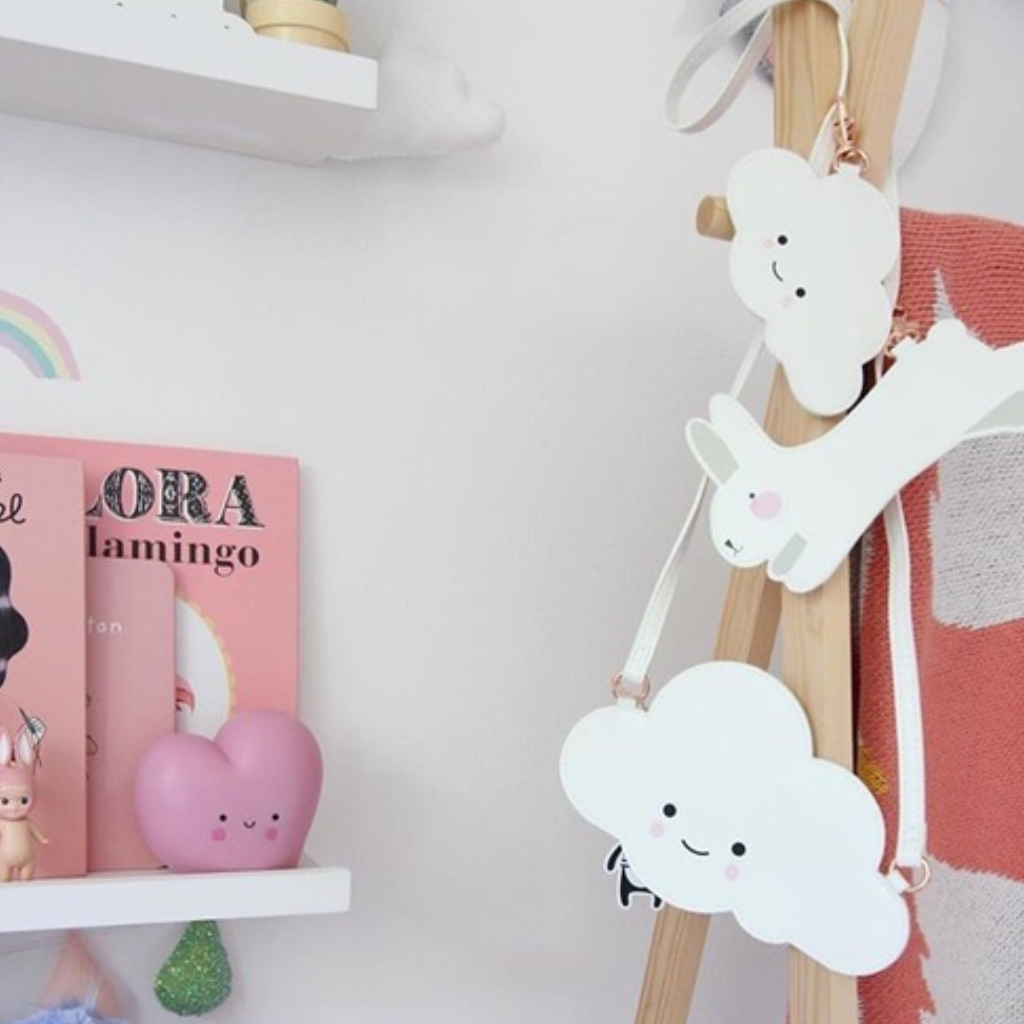 Little Cross Body Shoulder Bag - White Cloud