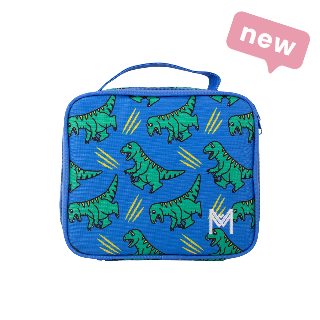 MONTIICO MEDIUM INSULATED LUNCH BAG - DINOSAUR