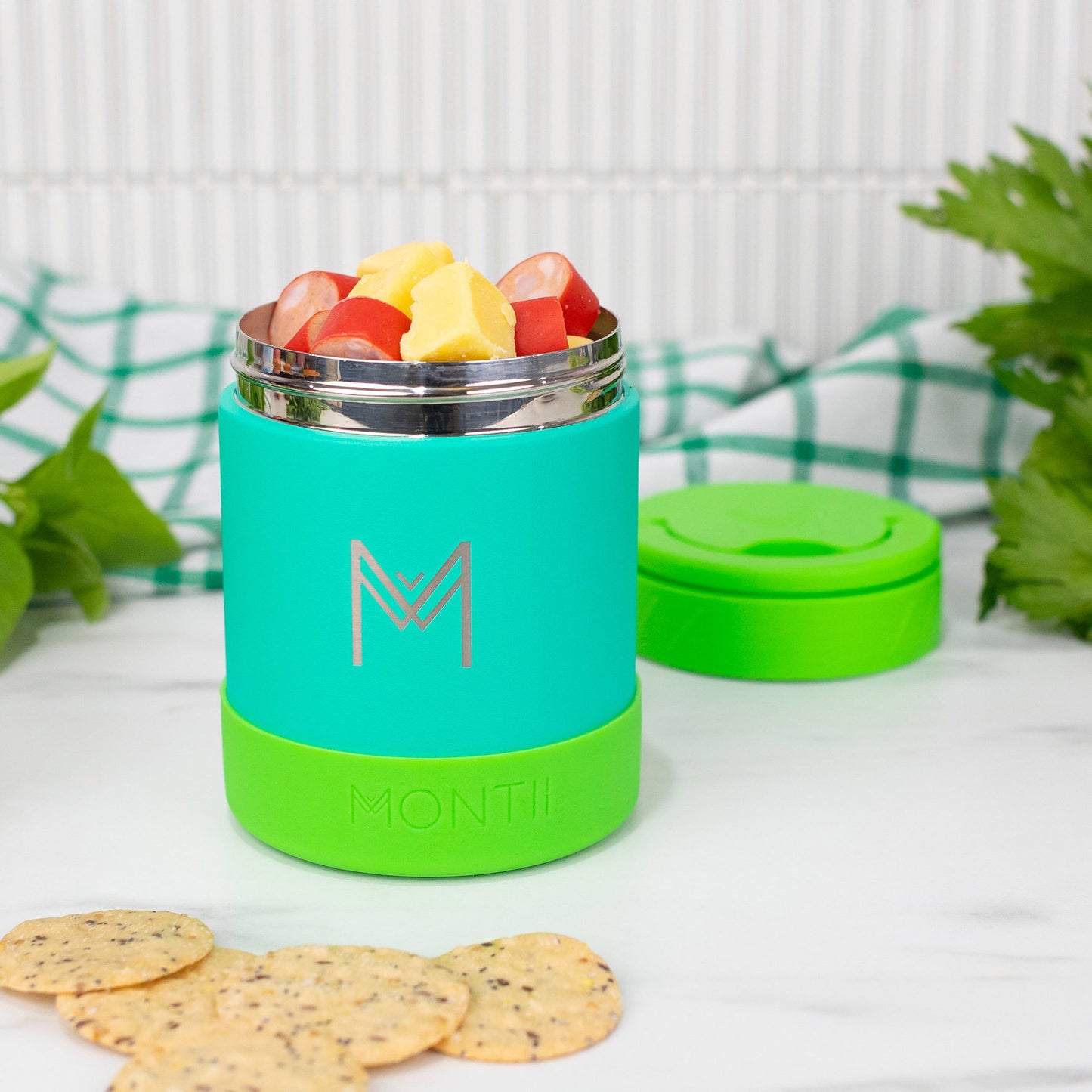 MONTIICO INSULATED FOOD JAR - KIWI