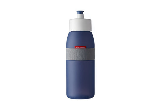 Sports Bottle Ellipse 500ml - Nordic Denim