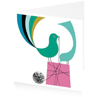 Birthday card - Birthday Birds