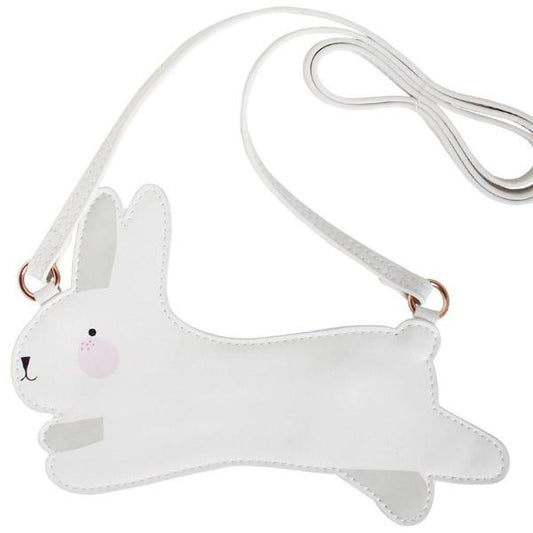 Little Cross Body Shoulder Bag - White Bunny