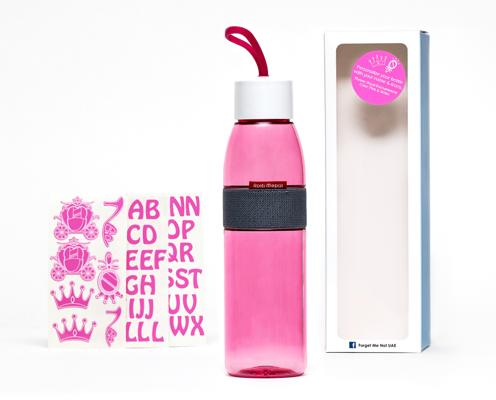 DIY Princess - Ellipse bottle pink - 500ml