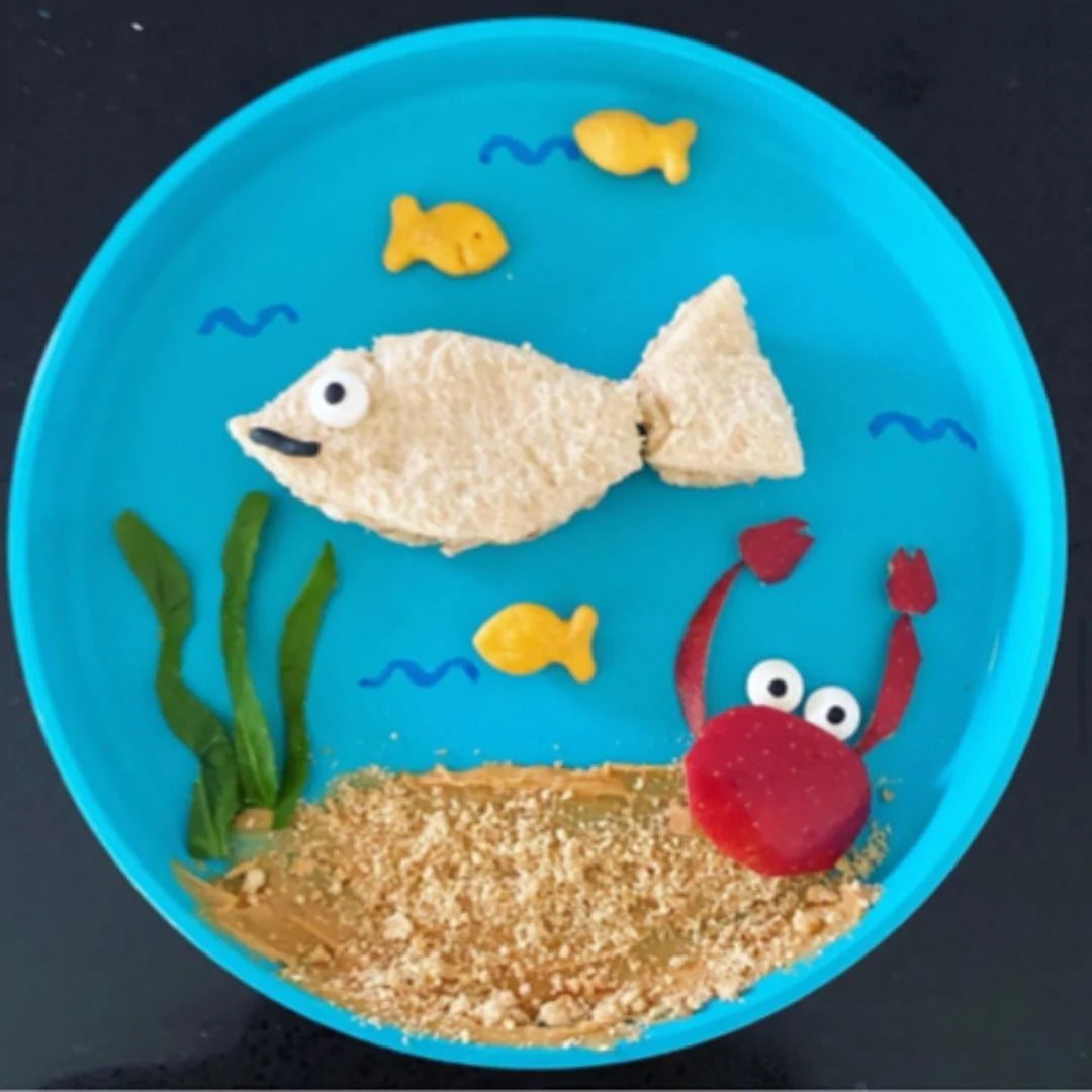 Plant-Based Plates (20cm) - Individual - Blue