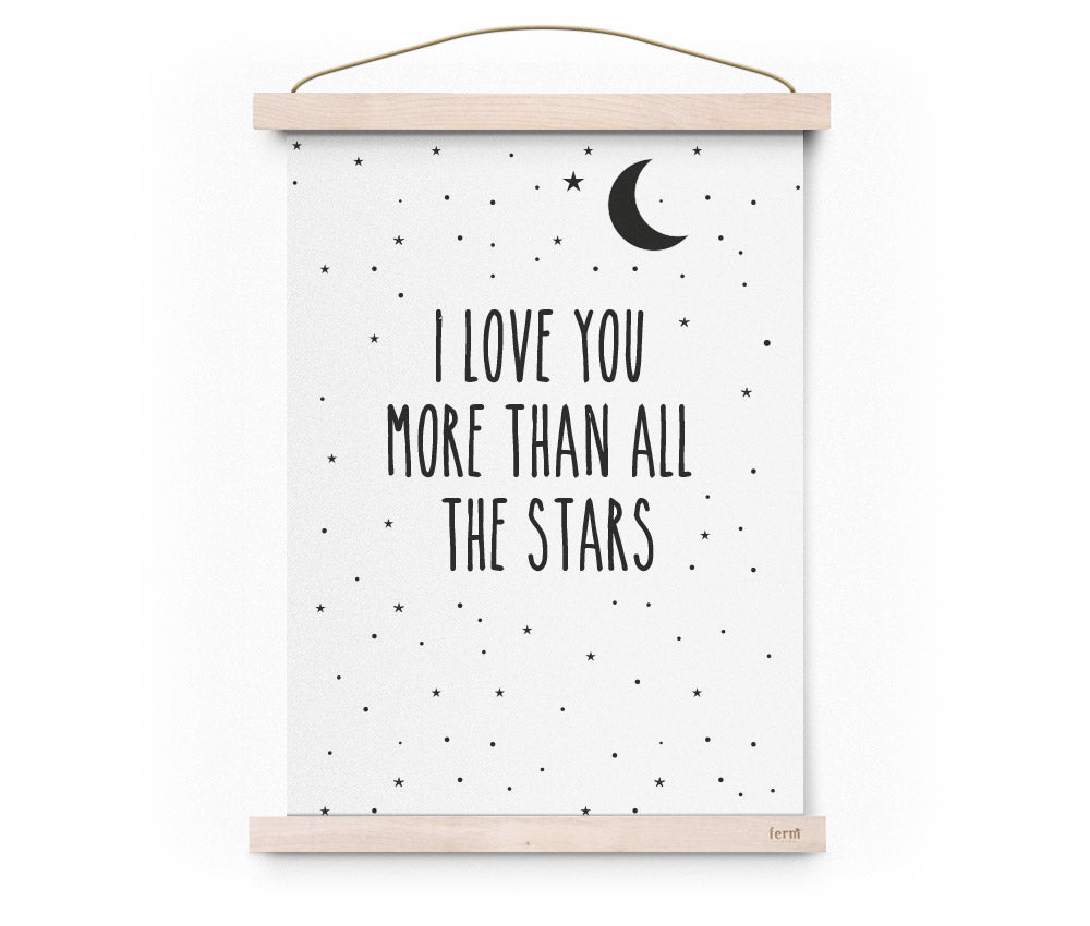 POSTER – I LOVE YOU MORE THAN ALL THE STARS