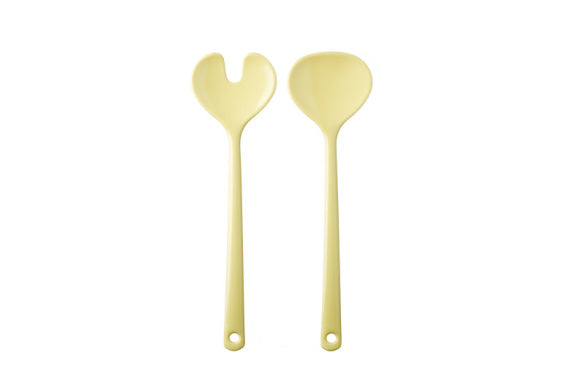 Salad server Synthesis - retro yellow