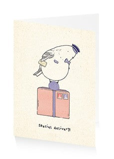 Birthday card - Special Delivery