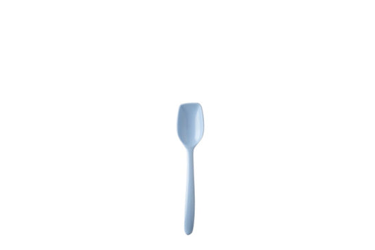 Retro blue spoon