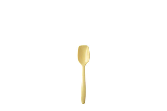 Retro yellow spoon