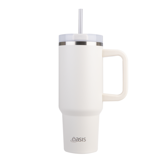 Oasis Insulated Commuter Travel Tumbler 1.2L - Alabaster
