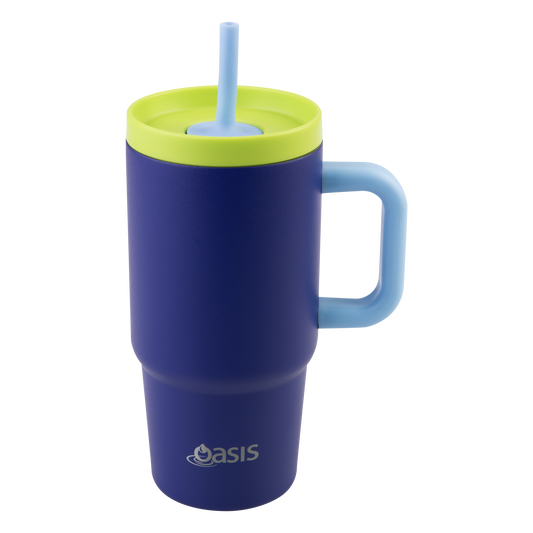 Oasis Junior Commuter Tumbler 700mL - Peacock Blue