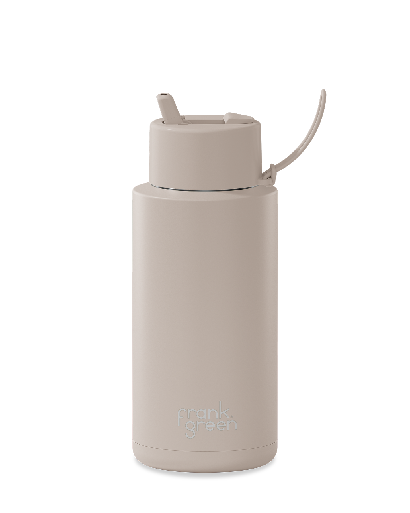 Ceramic Reusable Bottle with Flip Lid - Moon Dust - (1L)