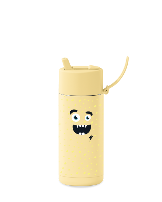 franksters Ceramic Reusable Bottle - Buttermilk Splash - 475ml