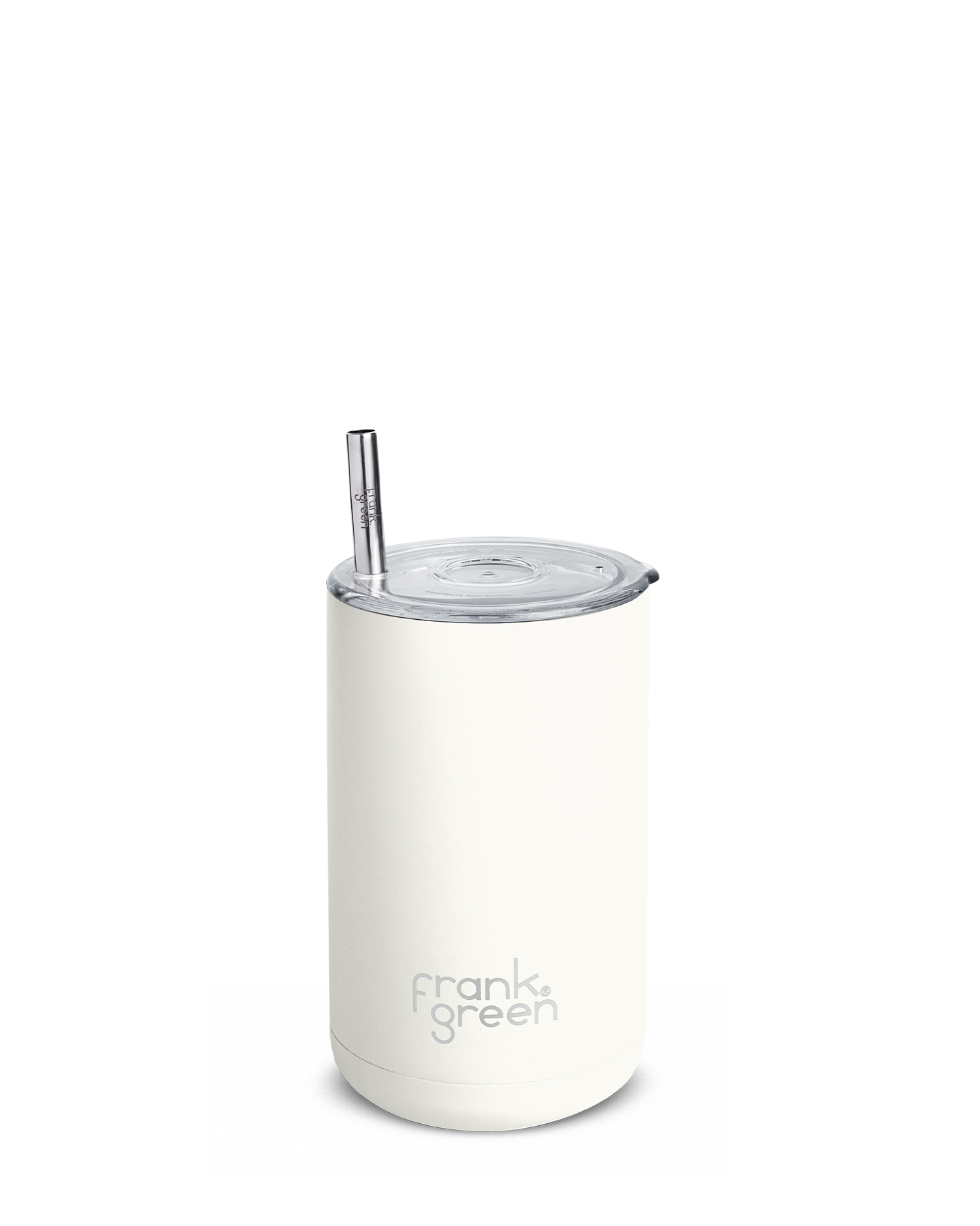 Iced Coffee Cup with Straw - Cloud - 425ml