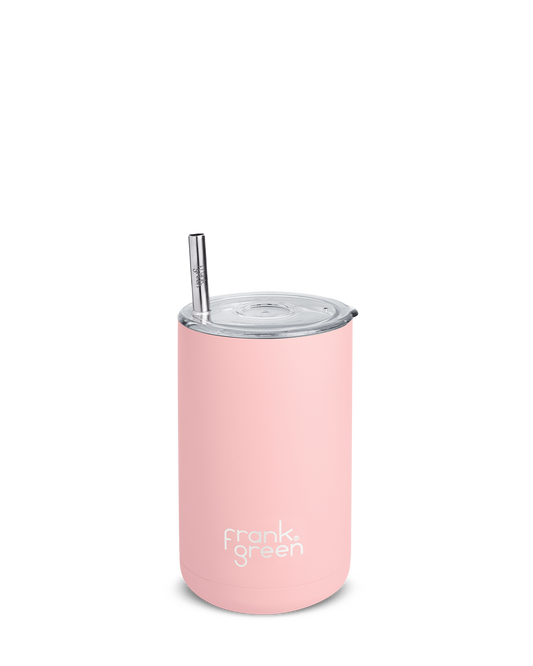 Iced Coffee Cup with Straw - Blushed - 425ml