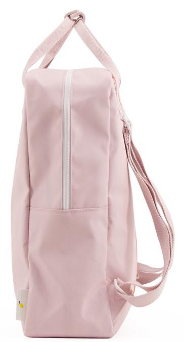 Large backpack vertical - blossom pink / eggplant