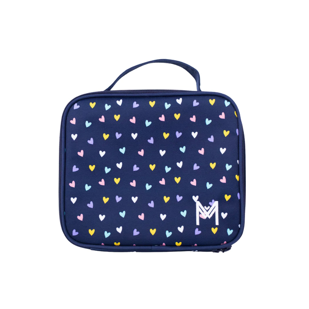 MONTIICO MEDIUM INSULATED LUNCH BAG - HEARTS
