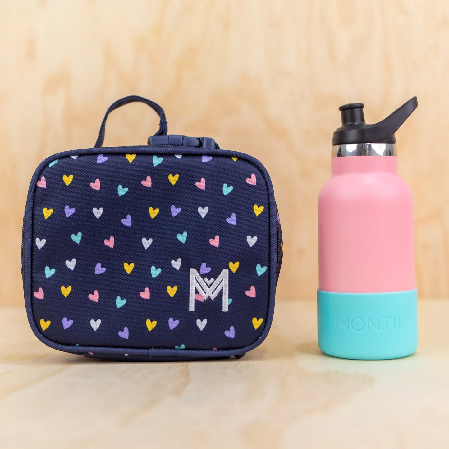 MONTIICO MINI INSULATED LUNCH BAG - HEARTS