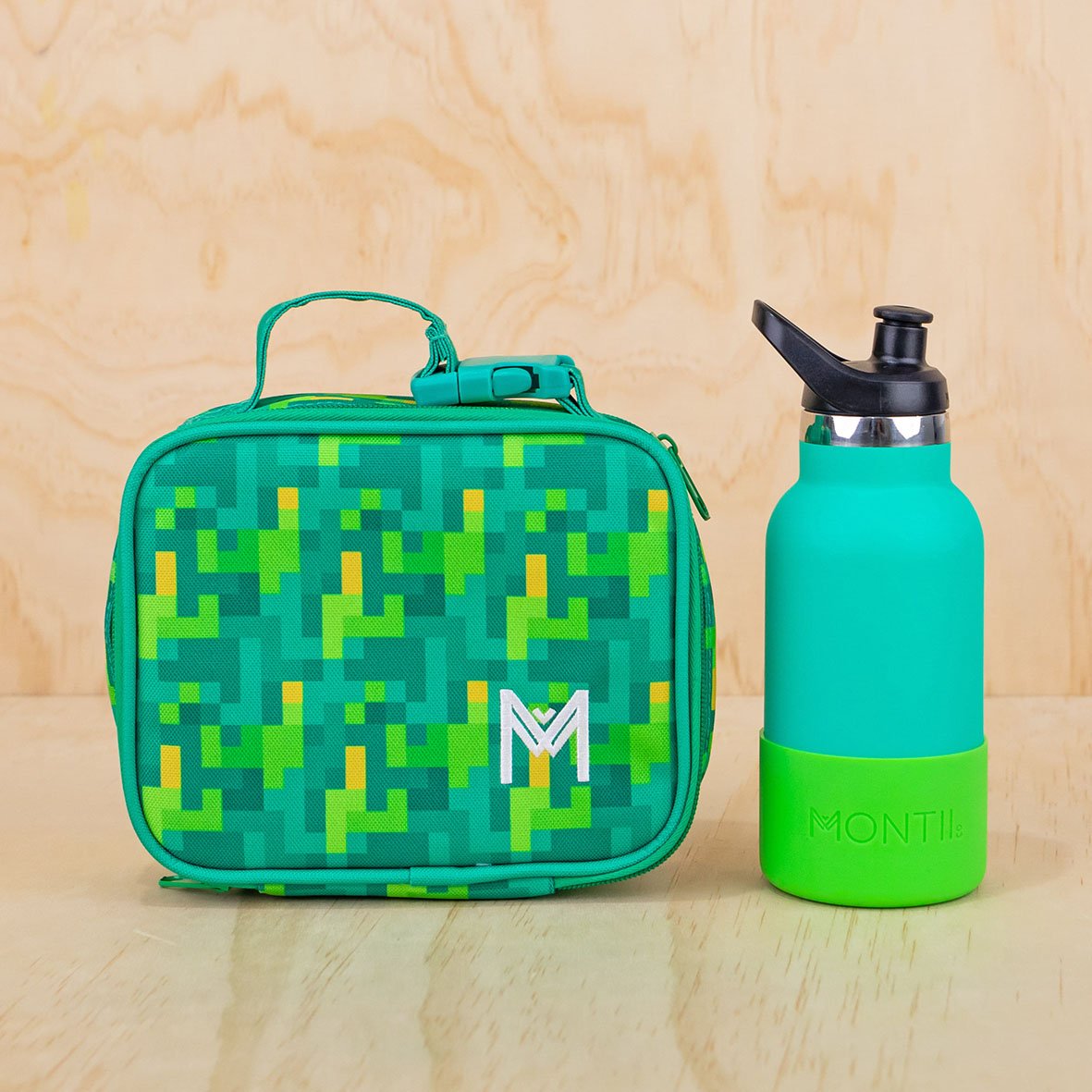 MONTIICO MINI INSULATED LUNCH BAG - PIXELS