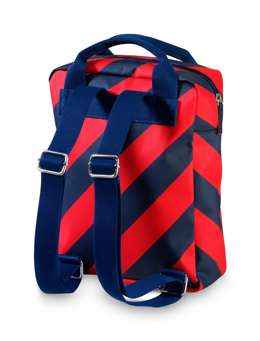 Backpack small 'Stripe Navy'